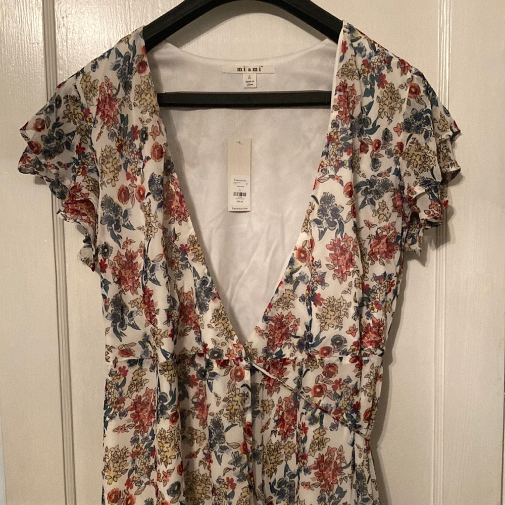 Flower dress NWT